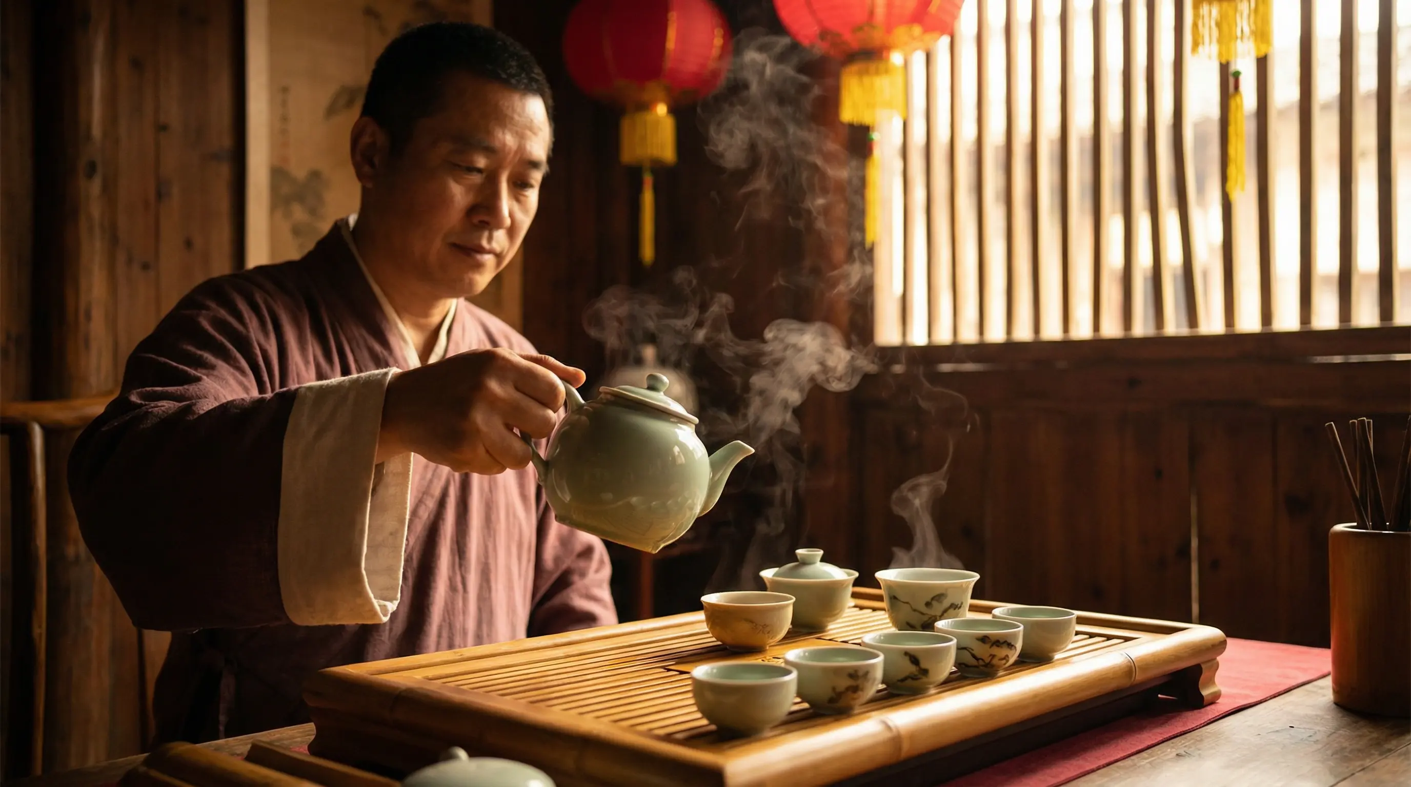 纯真时代韩剧 茶道文化纪录片封面